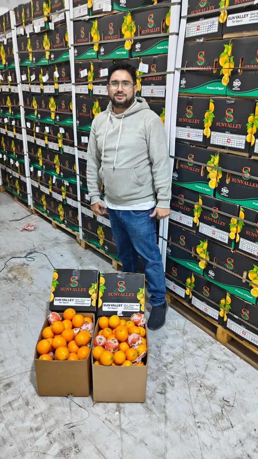 Mohammad Kashif Shaikh of Madiha Overseas with clients, partners and shipments, photo 8