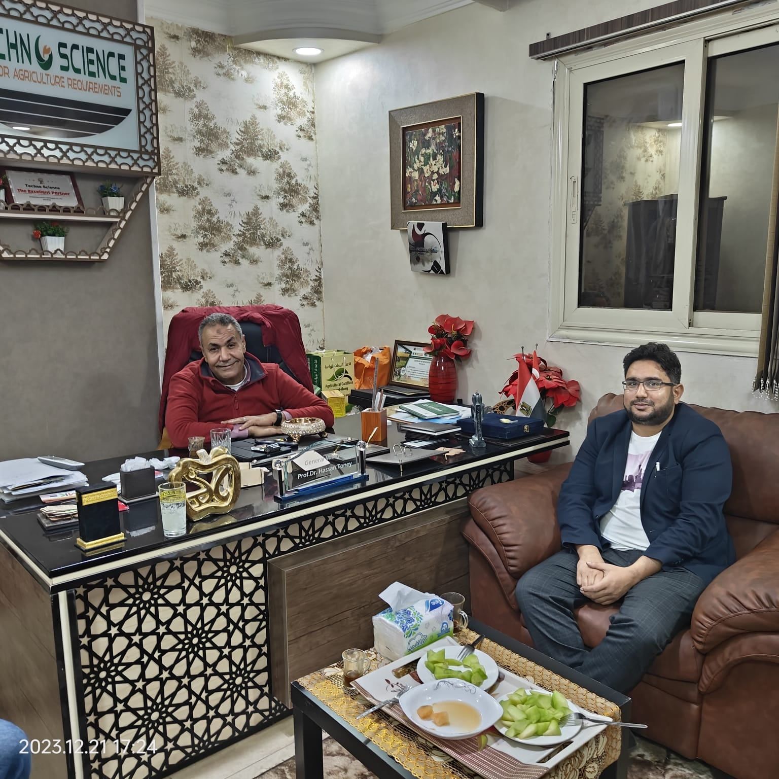Mohammad Kashif Shaikh of Madiha Overseas with clients, partners and shipments, photo 10